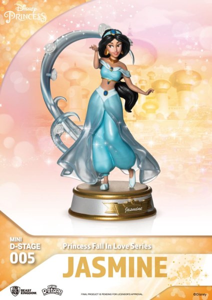 Lote de 6 figuras de princesas Disney serie "Enamórate" - Disney mini D-Stage