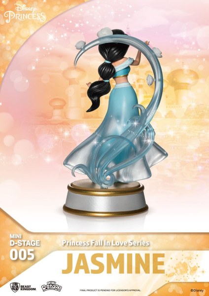 Lote de 6 figuras de princesas Disney serie "Enamórate" - Disney mini D-Stage