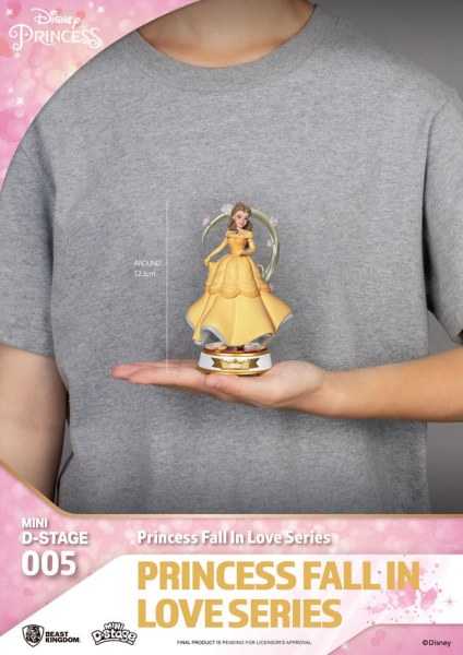 Lote de 6 figuras de princesas Disney serie "Enamórate" - Disney mini D-Stage