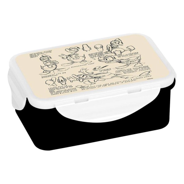 Caja de bocadillos vintage del Donald Pato - Disney
