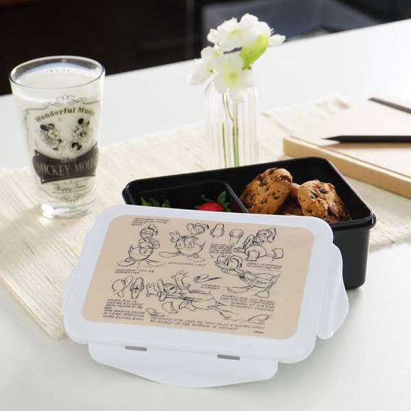 Caja de bocadillos vintage del Donald Pato - Disney