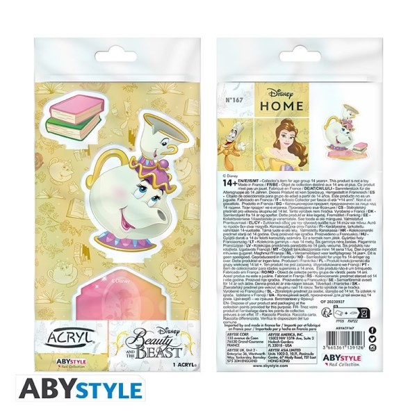 Acrylic Miss Samovar and Zip - Disney