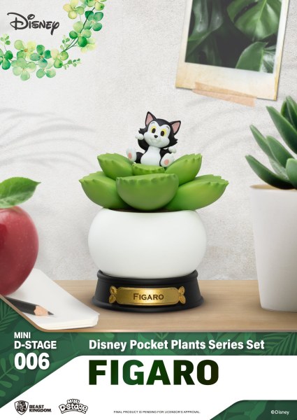 Conjunto de 6 Mini Diorama Stage serie " "Plantas de bolsillo" " - Disney mini D-Stage