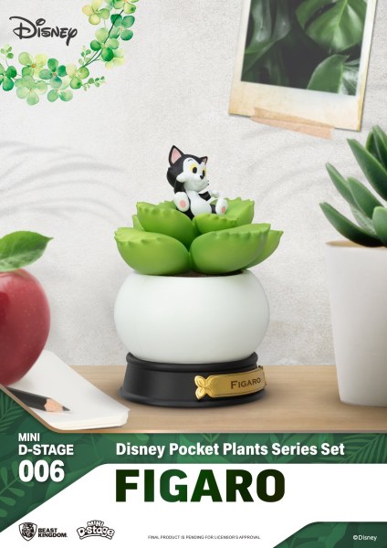 Conjunto de 6 Mini Diorama Stage serie " "Plantas de bolsillo" " - Disney mini D-Stage