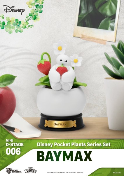 Conjunto de 6 Mini Diorama Stage serie " "Plantas de bolsillo" " - Disney mini D-Stage