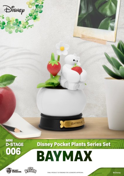Conjunto de 6 Mini Diorama Stage serie " "Plantas de bolsillo" " - Disney mini D-Stage