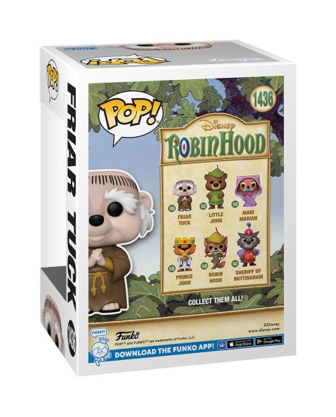 ¡ Funko Pop! 1436 - Hermano Tuck Robin Hood - Disney