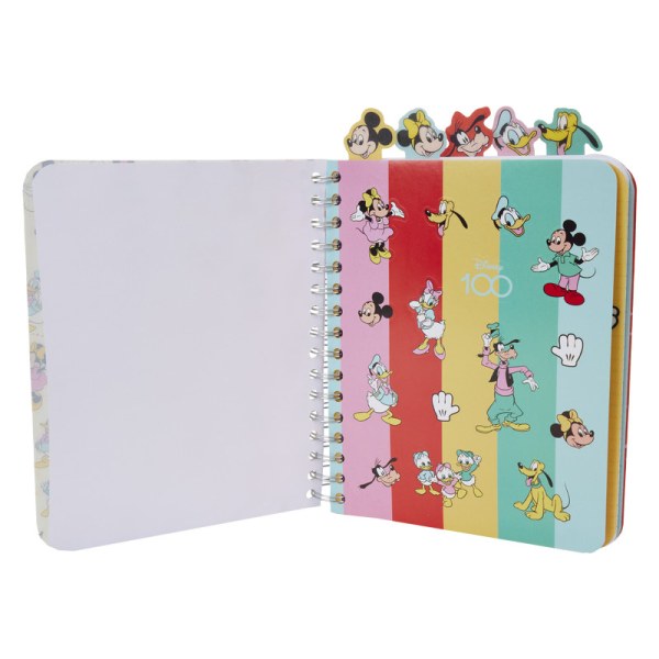 Diario en espiral Mickey y sus amigos Disney 100 - Disney Loungefly