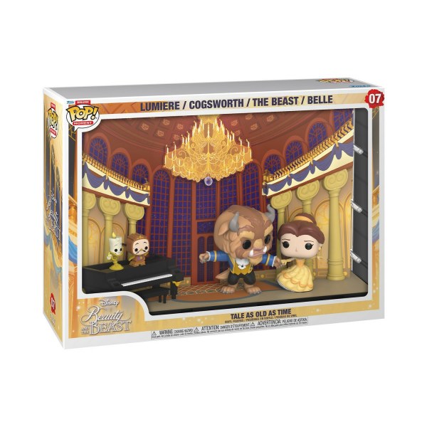¡ Funko Pop! Moment Deluxe 07 - La Bella y la Bestia - Un cuento tan antiguo como el tiempo