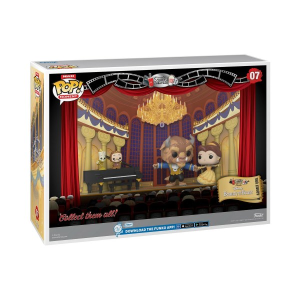 ¡ Funko Pop! Moment Deluxe 07 - La Bella y la Bestia - Un cuento tan antiguo como el tiempo
