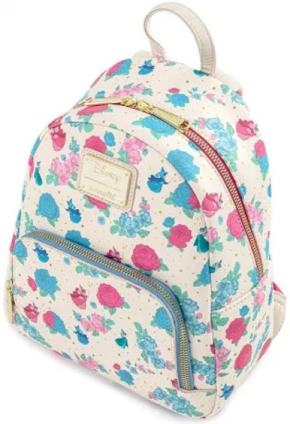 MINI MOCHILA Floral Hadas Madrinas - DISNEY LOUNGEFLY