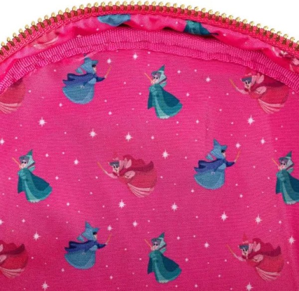 MINI MOCHILA Floral Hadas Madrinas - DISNEY LOUNGEFLY