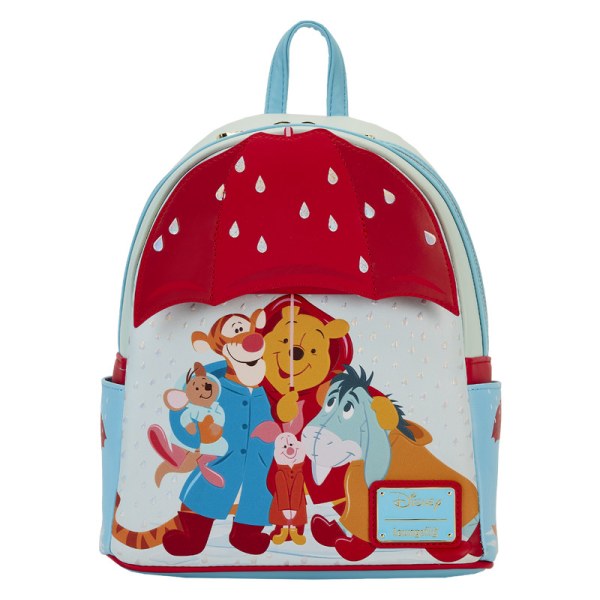 MINI MOCHILA Winnie the Pooh y sus amigos en un día lluvioso - DISNEY LOUNGEFLY