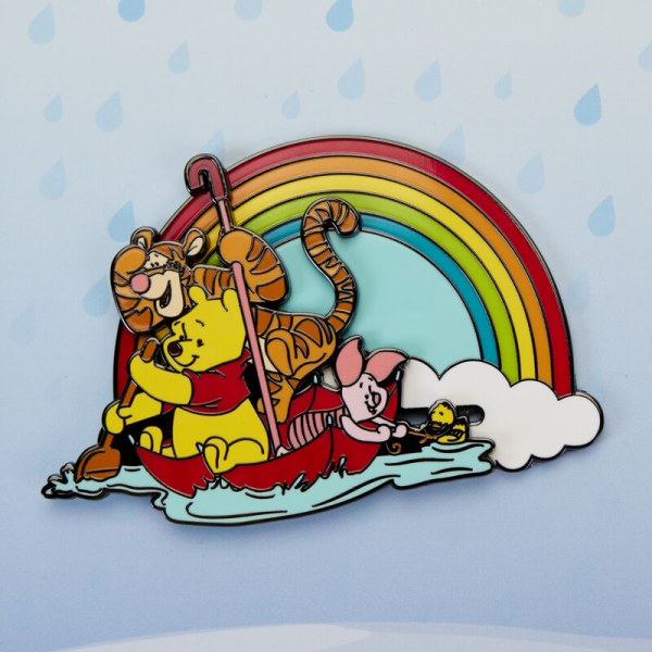 PIN'S Collector Winnie y sus amigos se deslizan en un día lluvioso Edición limitada - Disney