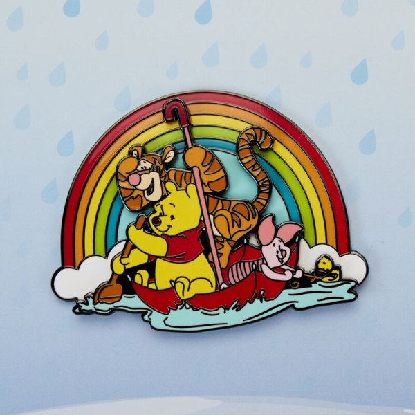 PIN'S Collector Winnie y sus amigos se deslizan en un día lluvioso Edición limitada - Disney