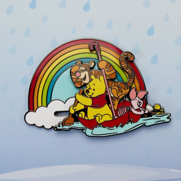PIN'S Collector Winnie y sus amigos se deslizan en un día lluvioso Edición limitada - Disney