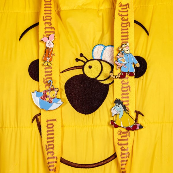 Set de 4 toboganes Winnie y sus amigas de Pin en un día lluvioso - Disney