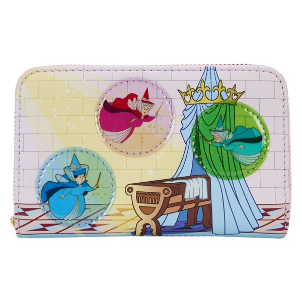 CARTERA Castillo de la Bella Durmiente con las Tres Hadas Buenas - DISNEY LOUNGEFLY