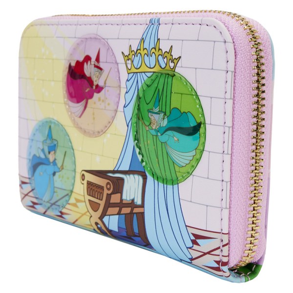CARTERA Castillo de la Bella Durmiente con las Tres Hadas Buenas - DISNEY LOUNGEFLY