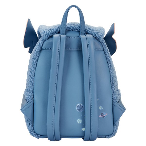 mochilas Mini Stitch peluche Sherpa - DISNEY LOUNGEFLY