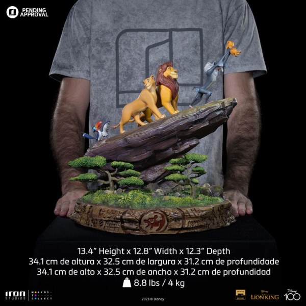Deluxe Art Scale El Rey León - Disney