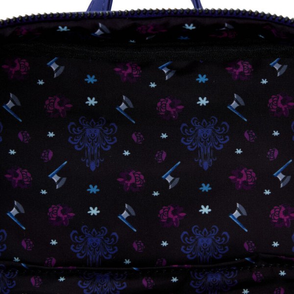 MINI MOCHILAS Lenticulares Haunted Mansion Retrato La Viuda Negra - DISNEY LOUNGEFLY