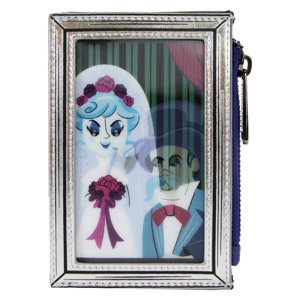 portatarjetas Lenticulares Haunted Mansion Retrato La Viuda Negra - DISNEY LOUNGEFLY