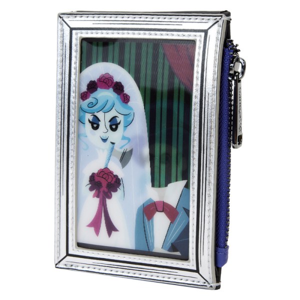 portatarjetas Lenticulares Haunted Mansion Retrato La Viuda Negra - DISNEY LOUNGEFLY