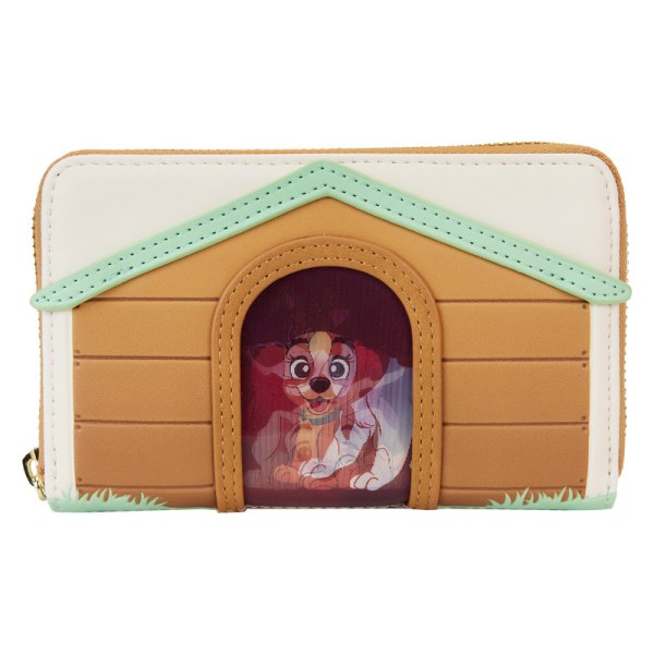 Cartera con triple Zip Lenticulares I Heart Disney Dogs Dog House - DISNEY LOUNGEFLY