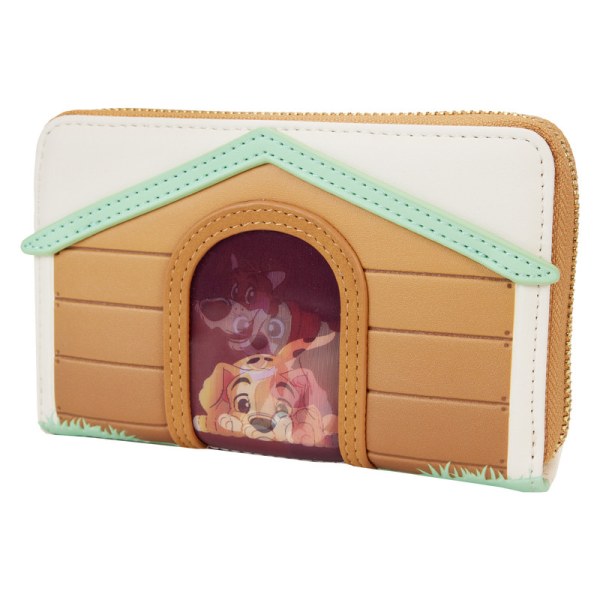 Cartera con triple Zip Lenticulares I Heart Disney Dogs Dog House - DISNEY LOUNGEFLY