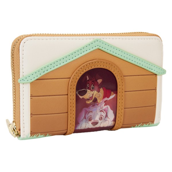 Cartera con triple Zip Lenticulares I Heart Disney Dogs Dog House - DISNEY LOUNGEFLY