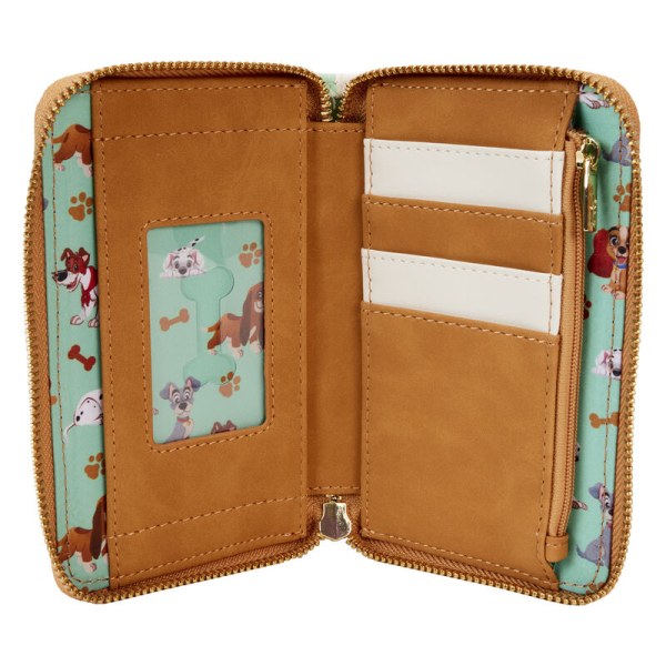 Cartera con triple Zip Lenticulares I Heart Disney Dogs Dog House - DISNEY LOUNGEFLY