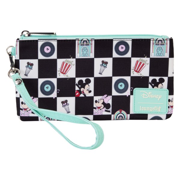 Bolsa Mickey y Minnie tienen una cita nocturna en el Diner - DISNEY LOUNGEFLY