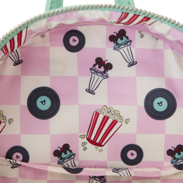MOCHILAS MINI Lenticulares Mickey y Minnie Cita Nocturna en el Autocine - DISNEY LOUNGEFLY