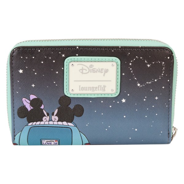 Cartera Lenticulares Mickey y Minnie Cita Nocturna en el Autocine - DISNEY LOUNGEFLY