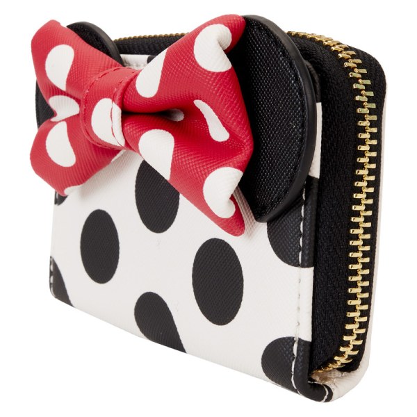 Cartera clásica tipo acordeón con cremallera de Minnie Mouse Rocks the Dots - DISNEY LOUNGEFLY