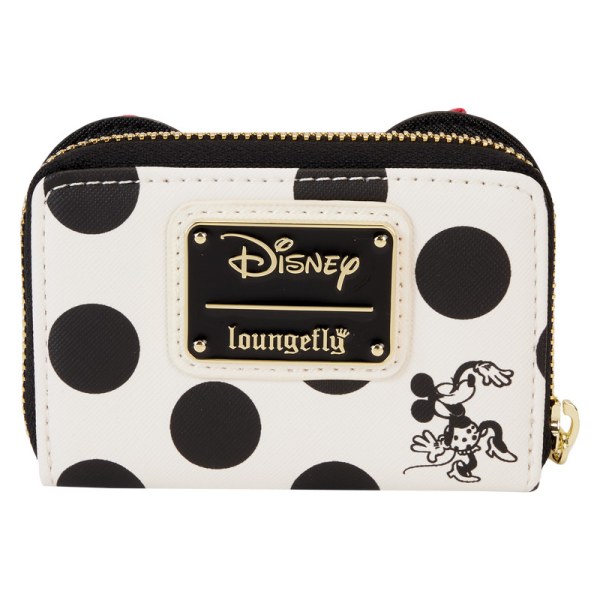 Cartera clásica tipo acordeón con cremallera de Minnie Mouse Rocks the Dots - DISNEY LOUNGEFLY