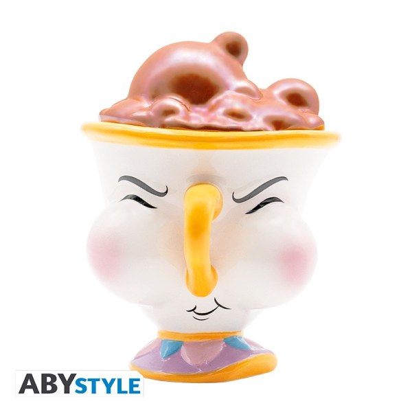 TAZA ZIP CON BURBUJAS LA BELLA Y LA BESTIA - DISNEY