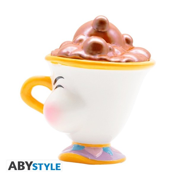 TAZA ZIP CON BURBUJAS LA BELLA Y LA BESTIA - DISNEY