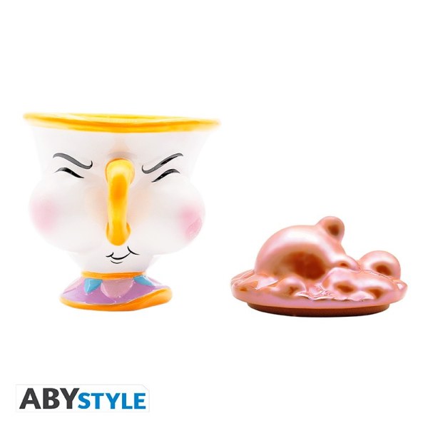 TAZA ZIP CON BURBUJAS LA BELLA Y LA BESTIA - DISNEY