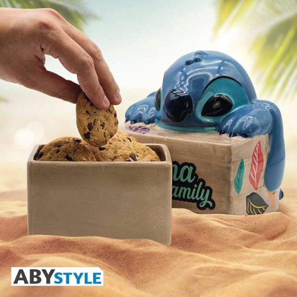 Caja de galletas Lilo & Stitch Ohana - Disney