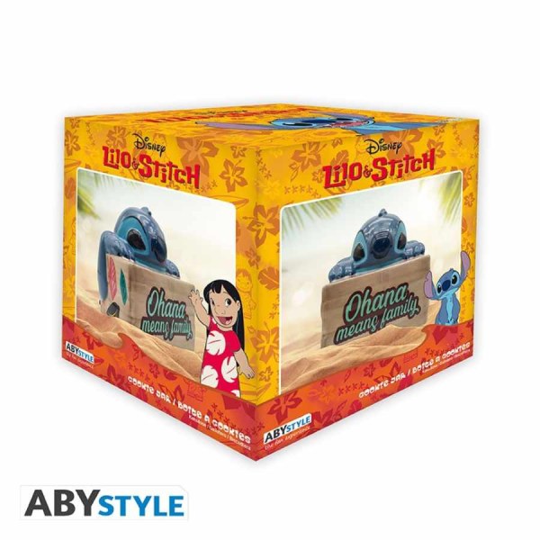 Caja de galletas Lilo & Stitch Ohana - Disney