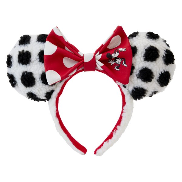 DIADEMA Minnie luce los clásicos lunares sherpa - DISNEY LOUNGEFLY