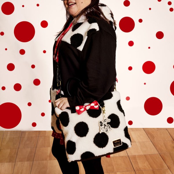 Bolso Tote Minnie hace que los puntos sean rocas - DISNEY LOUNGEFLY