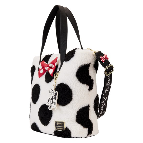 Bolso Tote Minnie hace que los puntos sean rocas - DISNEY LOUNGEFLY