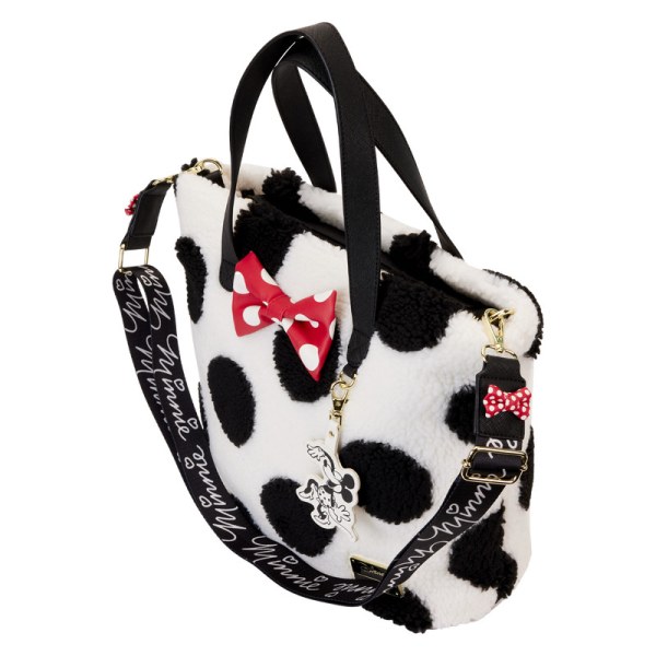 Bolso Tote Minnie hace que los puntos sean rocas - DISNEY LOUNGEFLY