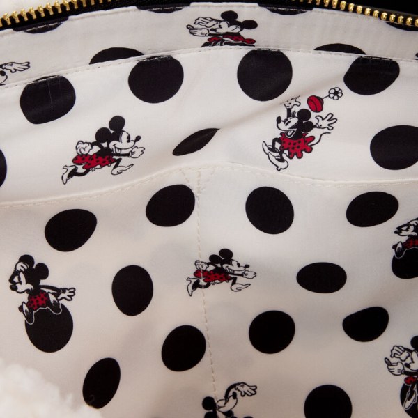 Bolso Tote Minnie hace que los puntos sean rocas - DISNEY LOUNGEFLY