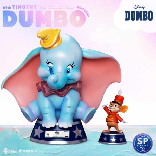 Edición especial de Dumbo y Timoteo - Disney Mastercraft
