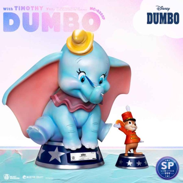 Edición especial de Dumbo y Timoteo - Disney Mastercraft