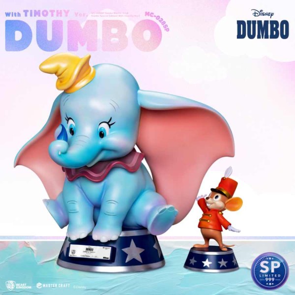 Edición especial de Dumbo y Timoteo - Disney Mastercraft